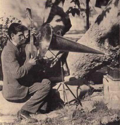 Rosendo Uruchurtu recording for Lummis