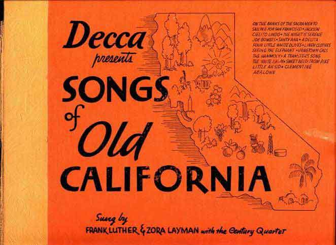 Decca Records Album Cover. Los Californios® Collection.